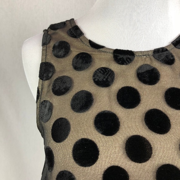 NEW Anthro x Sunday in Brooklyn velvet polka dot - Picture 3 of 8